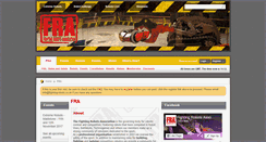 Desktop Screenshot of fightingrobots.co.uk
